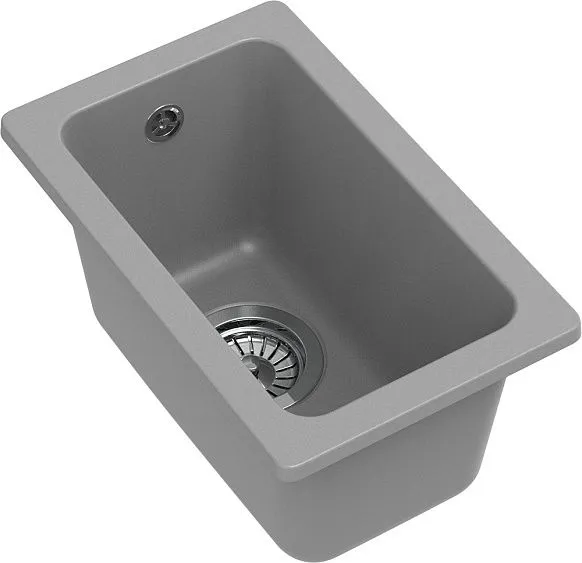 Кухонная мойка RIVELATO BERKANA 25 grigio metallizzato