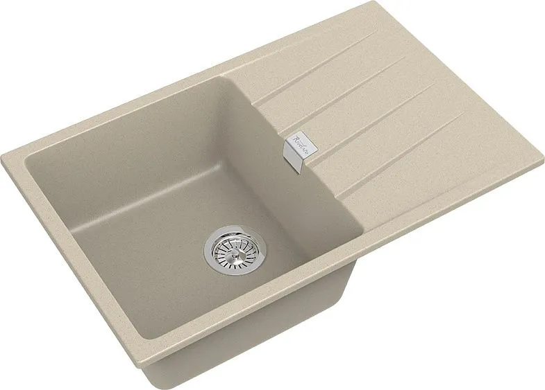 Кухонная мойка RIVELATO RAUM 78 beige scuro