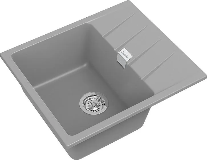 Кухонная мойка RIVELATO RAUM 58 grigio metallizzato
