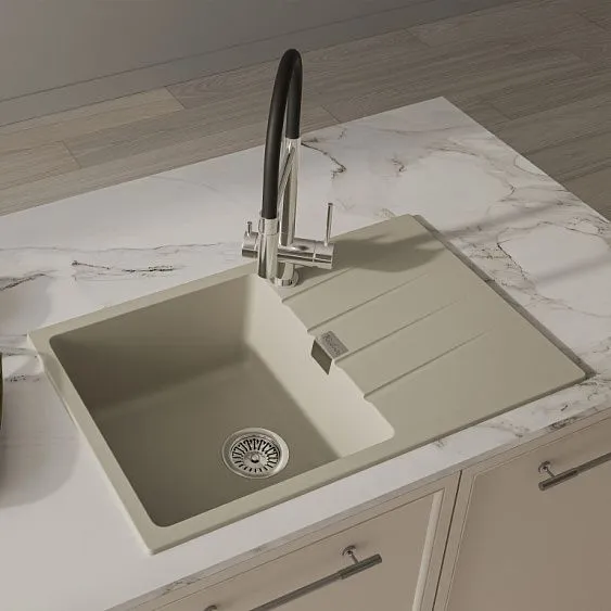 Кухонная мойка RIVELATO RAUM 78 beige scuro