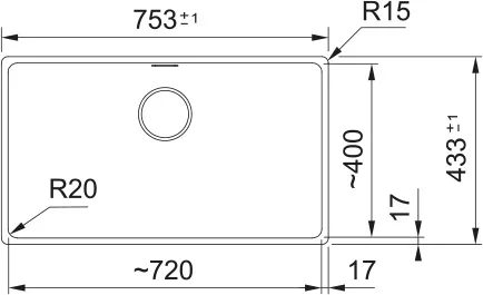 Кухонная мойка FRANKE MRG 110-72 грифельный серый (125.0741.509)