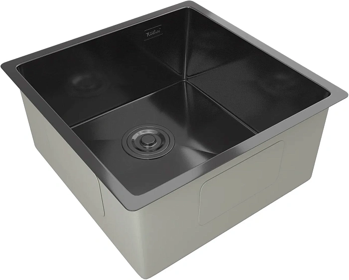 Кухонная мойка RIVELATO Rinox 4444 UN PVD black
