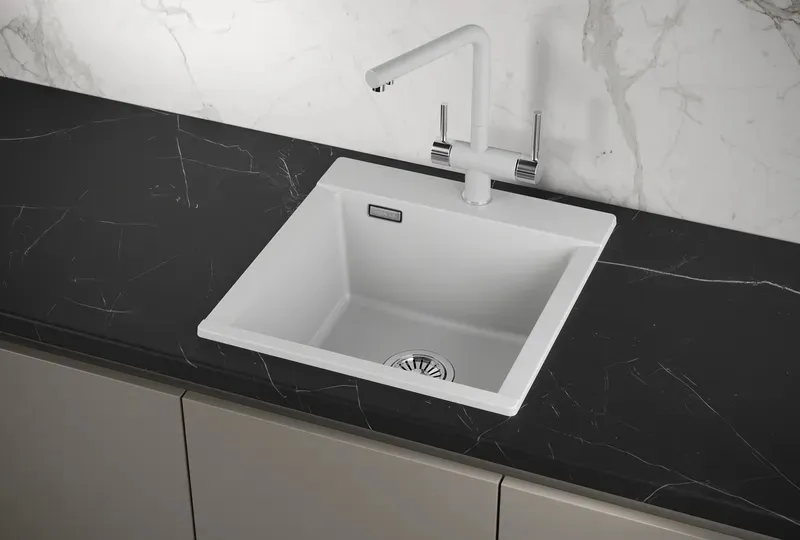 Кухонная мойка GRANULA ES-4701 арктик