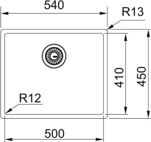 Кухонная мойка FRANKE BXM 210/110-50 F-INOX медь (127.0662.642)