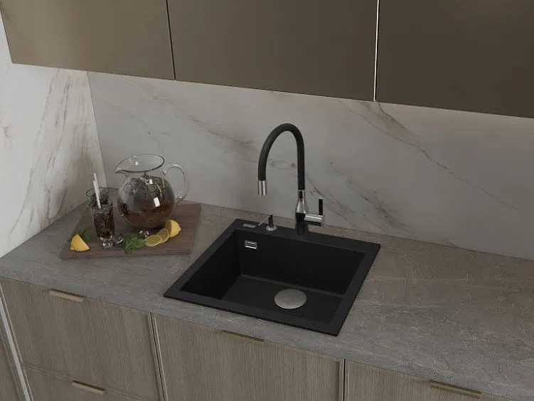 Кухонная мойка RIVELATO ZENO 5650 Nero profondo