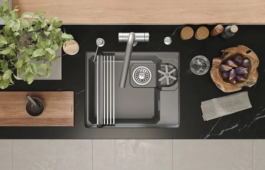 Кухонная мойка GRANULA 5505RU алюминиум