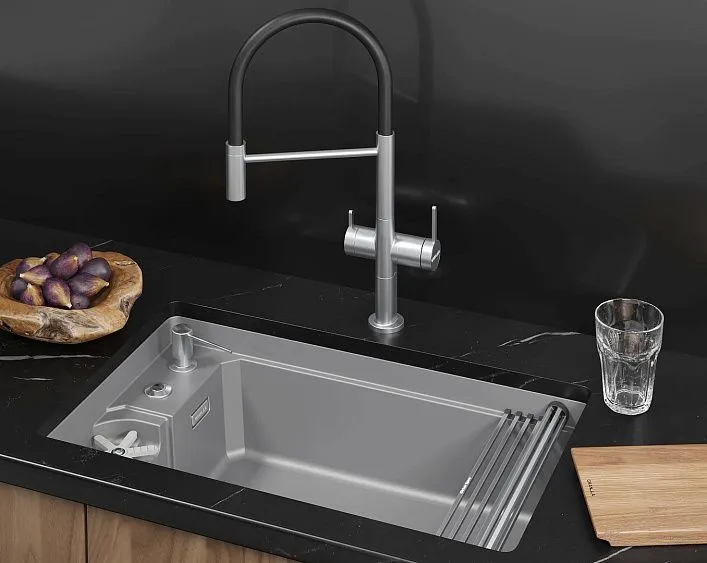 Кухонная мойка GRANULA 7309RU алюминиум
