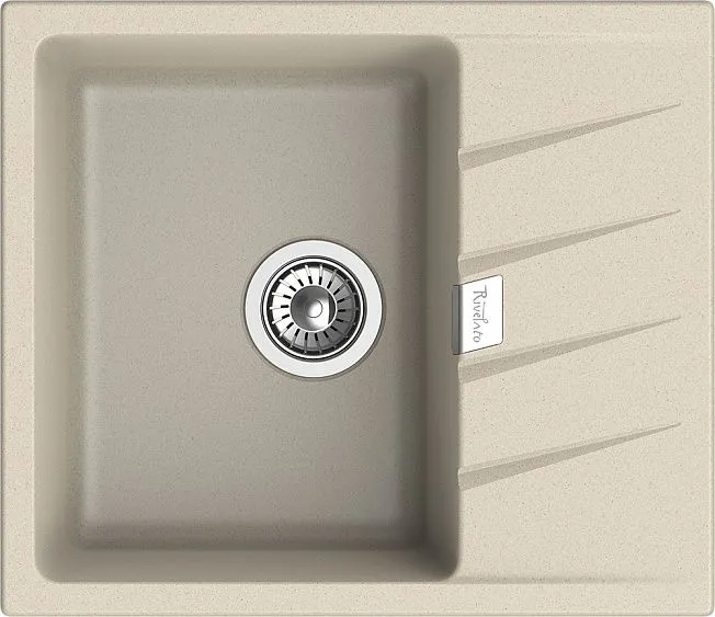 Кухонная мойка RIVELATO RAUM 58 beige scuro