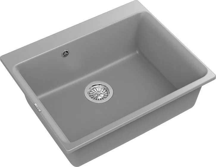 Кухонная мойка RIVELATO AXEL 60 grigio metallizzato