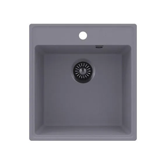 Кухонная мойка MAUNFELD Perla 460 MFQS-460LGR светло-серый
