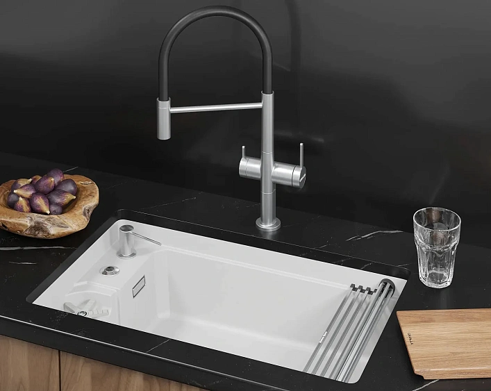 Кухонная мойка GRANULA 7309RU арктик