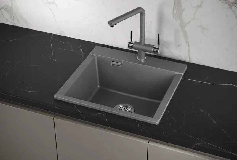 Кухонная мойка GRANULA ES-5201 графит
