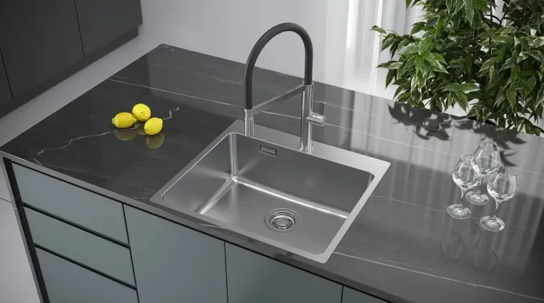 Кухонная мойка KUCHENSTERN HERD 60 нержавеющая сталь