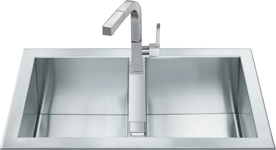 Кухонная мойка SMEG lqr862f-2