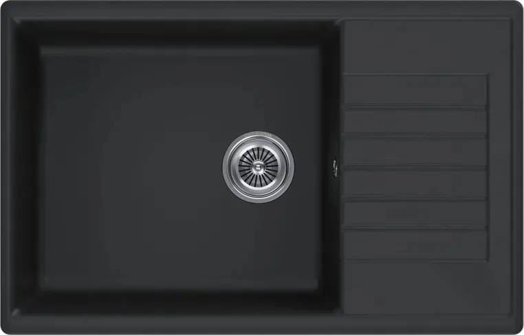 Кухонная мойка KUCHENSTERN FLUG 60 черный