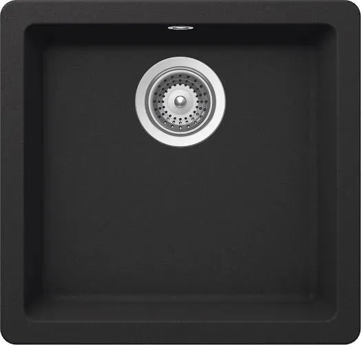 Кухонная мойка SCHOCK Quadro 50U Cristalite оникс