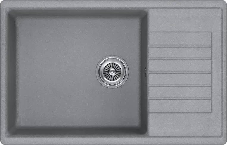 Кухонная мойка KUCHENSTERN FLUG 60 титан