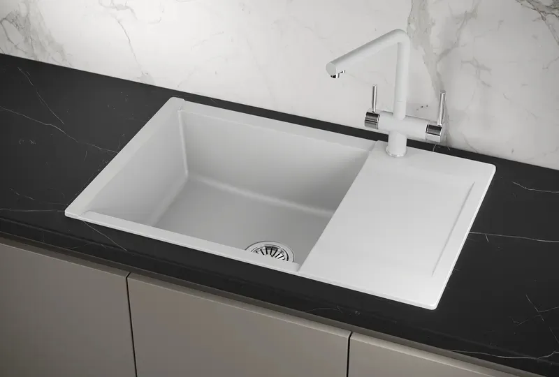 Кухонная мойка GRANULA ES-7807 арктик