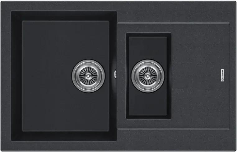 Кухонная мойка KUCHENSTERN PLAT 60-2 антрацит