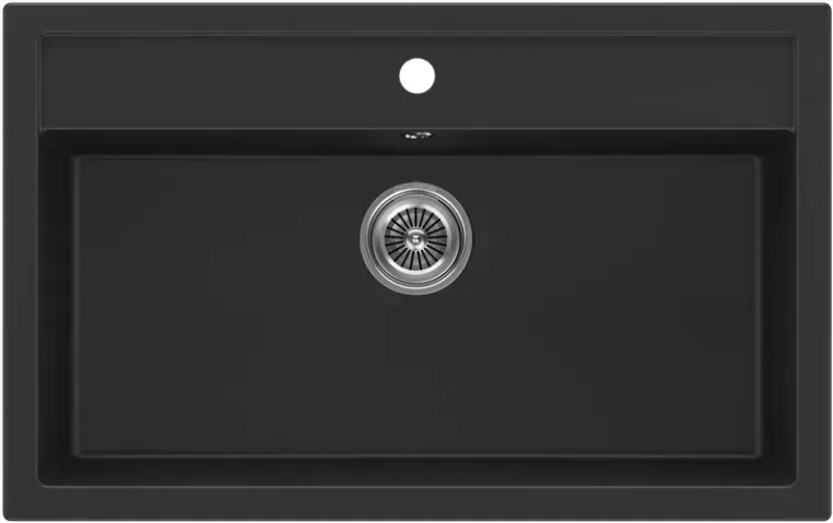 Кухонная мойка KUCHENSTERN TOP 80 черный