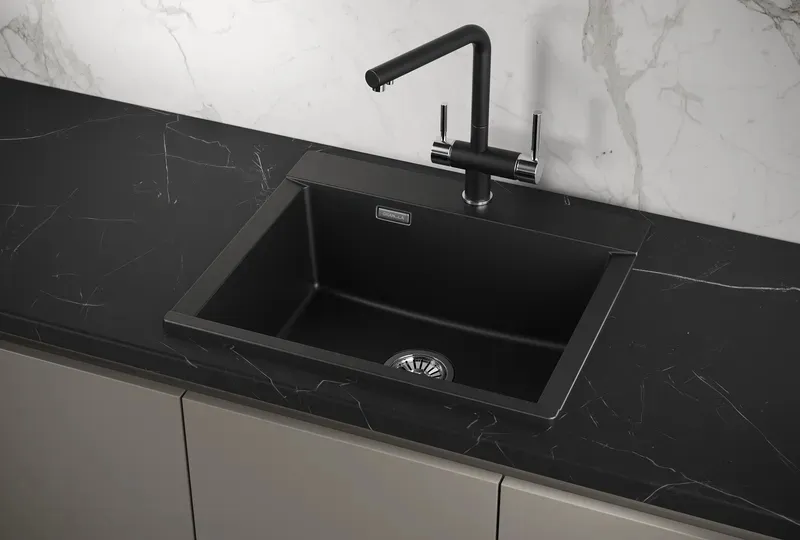 Кухонная мойка GRANULA ES-5804 турмалин