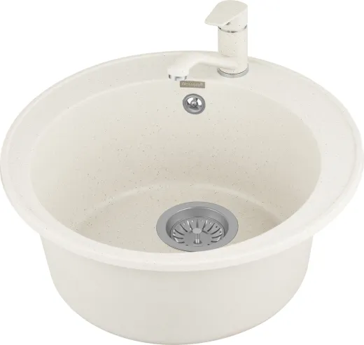 Кухонная мойка WEISSGAUFF WG 47501 Classic White