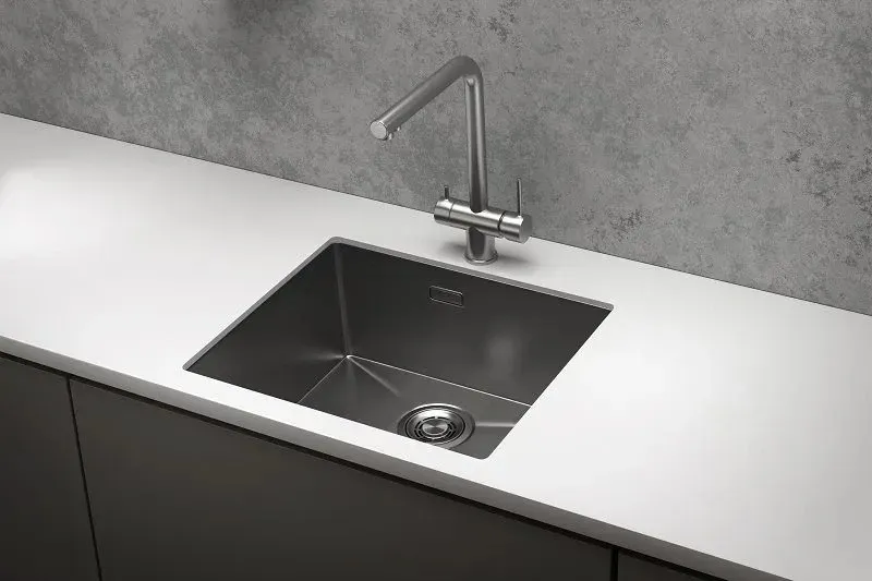 Кухонная мойка GRANULA GR-5445U сталь/сатин