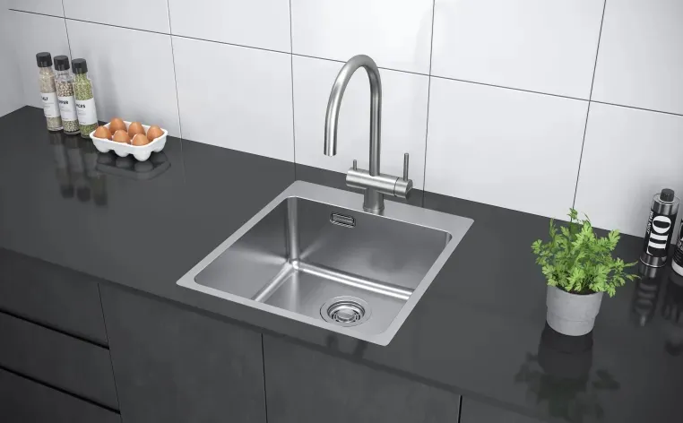 Кухонная мойка KUCHENSTERN HERD 45 нержавеющая сталь