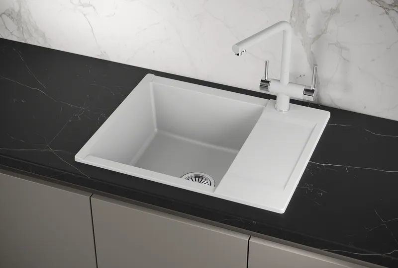 Кухонная мойка GRANULA ES-6202 арктик