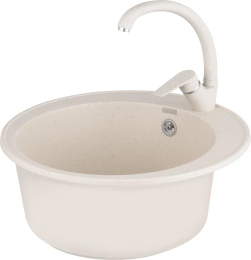 Кухонная мойка WEISSGAUFF WG 47502 Classic Ivory