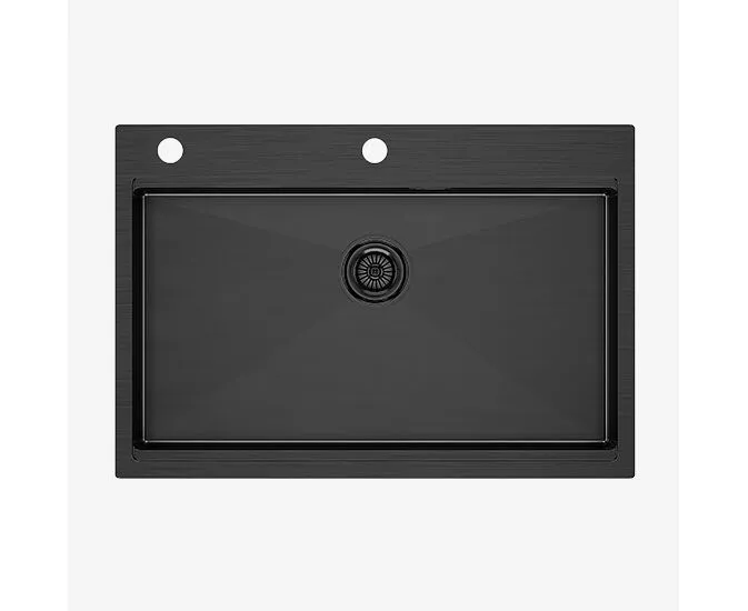 Кухонная мойка PAULMARK VAST-PRO PM707551-GM