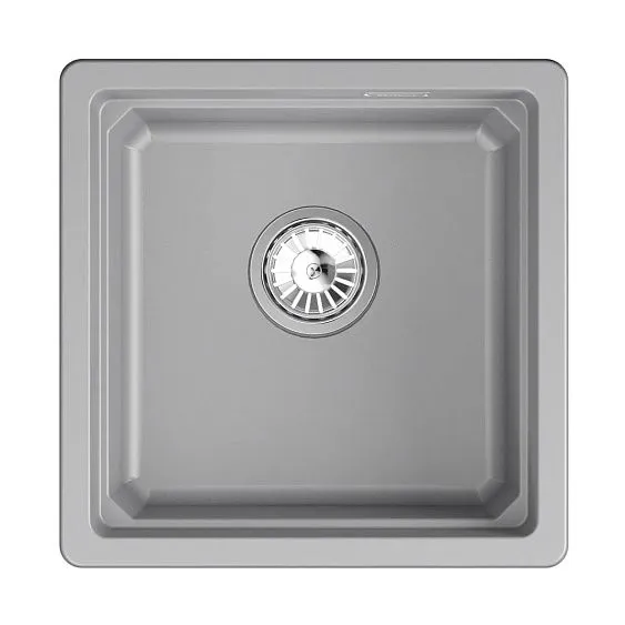 Кухонная мойка GRANULA KS-4501iU алюминиум