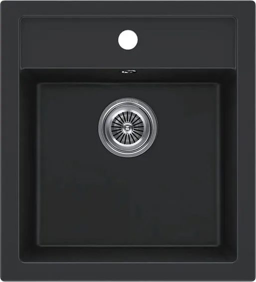 Кухонная мойка KUCHENSTERN TOP 45 черный