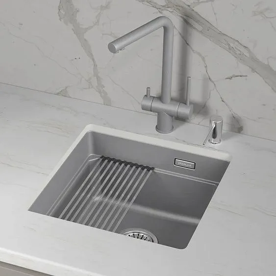 Кухонная мойка GRANULA KS-4501iU алюминиум