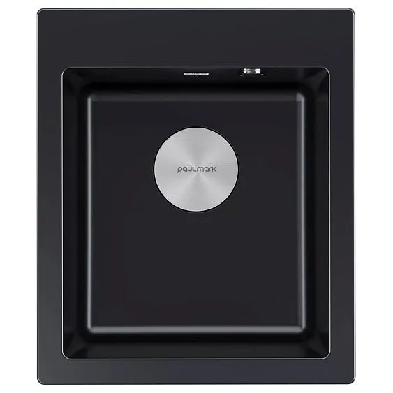 Кухонная мойка PAULMARK Kante PM104249-BLM
