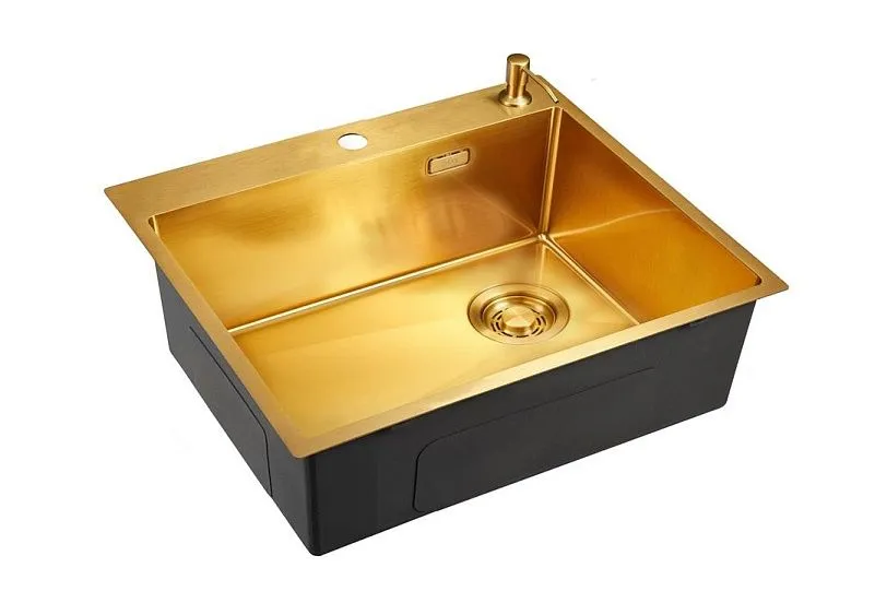 Кухонная мойка EMAR EMB-560(TOP) PVD Golden