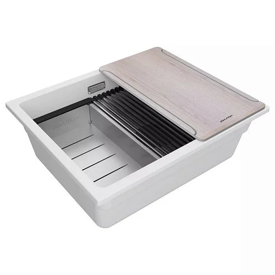 Кухонная мойка PAULMARK LUMI-MULTI SINK LU-MULTI 55-WH