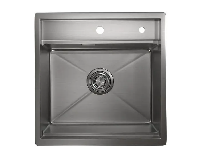 Кухонная мойка GRANULA KS-5051 сталь/сатин