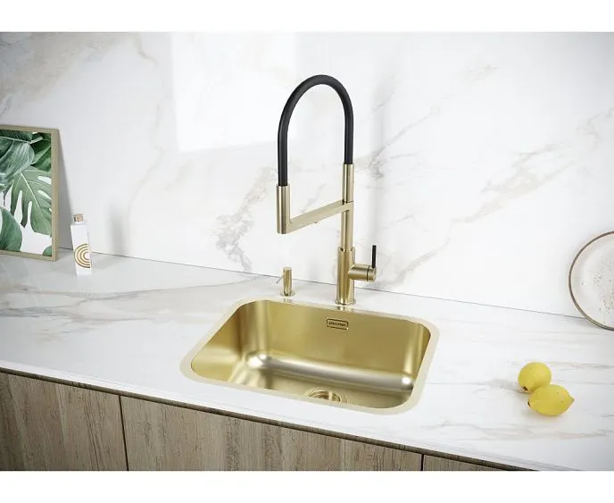 Кухонная мойка PAULMARK Vello 53 UNI светлое золото