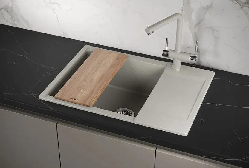 Кухонная мойка GRANULA ES-7003 базальт