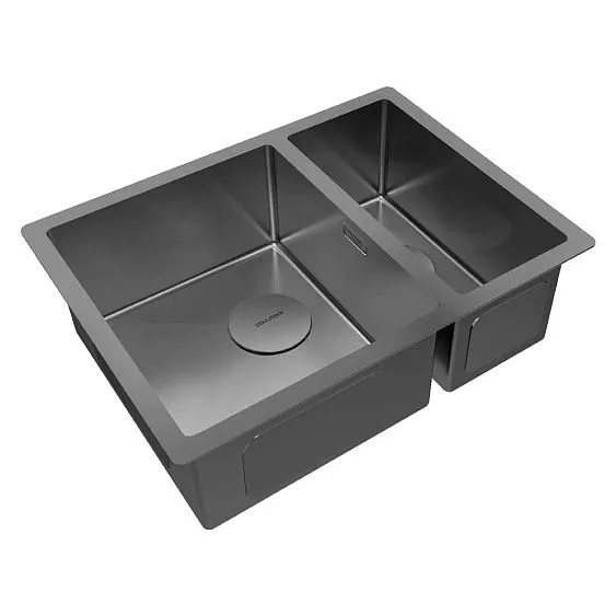 Кухонная мойка PAULMARK NEXT PM225844-GM