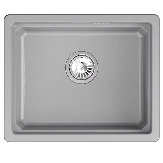 Кухонная мойка GRANULA KS-5501iU алюминиум
