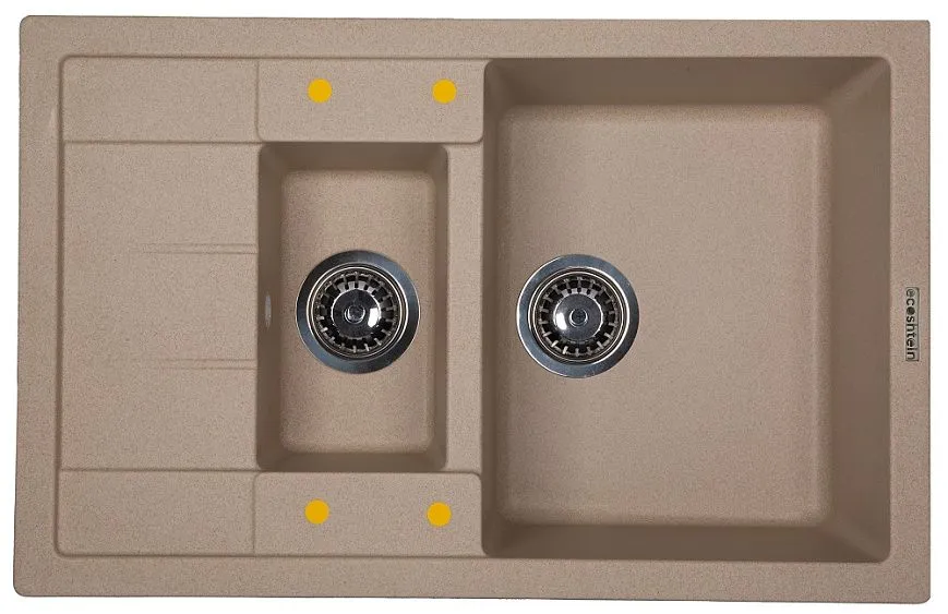 Кухонная мойка ZIGMUND & SHTAIN Rechteck 781.5 бежевый