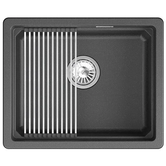 Кухонная мойка GRANULA KS-5501iU чёрный