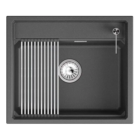Кухонная мойка GRANULA KS-6003i черный