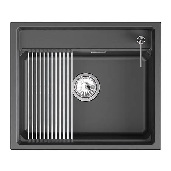 Кухонная мойка GRANULA KS-6003i шварц