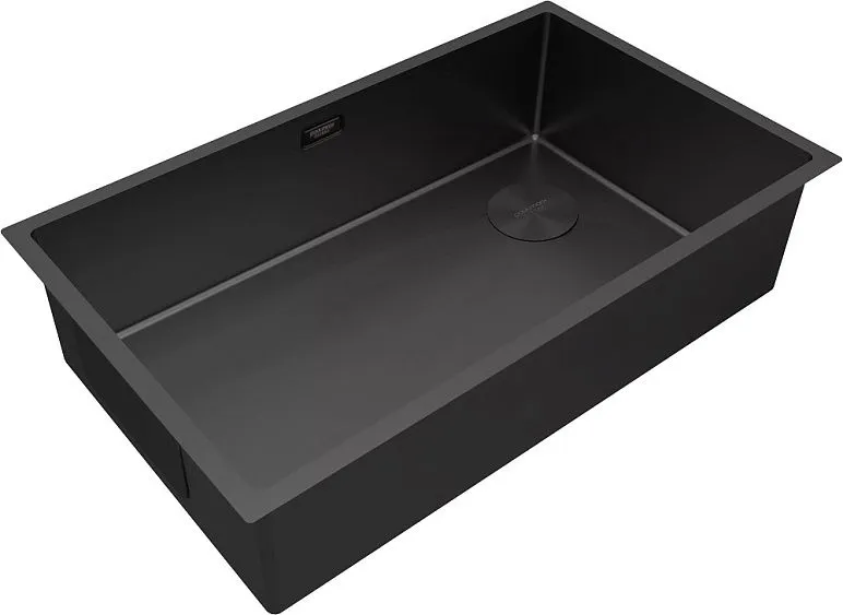 Кухонная мойка PAULMARK NEXT-SKEW 740 PM887444-MBN
