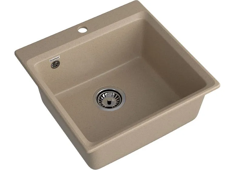 Кухонная мойка GRANFEST LEVEL GF-LV-510 песочный