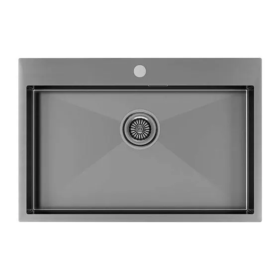 Кухонная мойка PAULMARK Kroner PM217551-GM