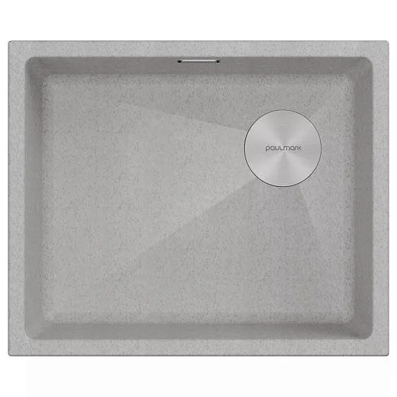 Кухонная мойка PAULMARK LUMI-SKEW LU55SK-BE